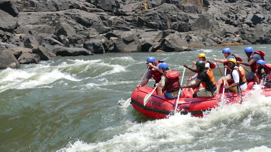 Victoria Falls: Zambezi River White Water Rafting Experience - The climb out is part of the price of admission