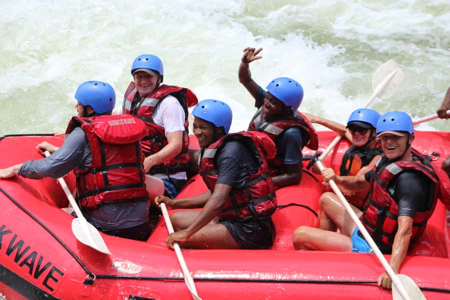 Victoria Falls: Zambezi River White Water Rafting Experience - BBQ, cold drinks, and a well-earned finish