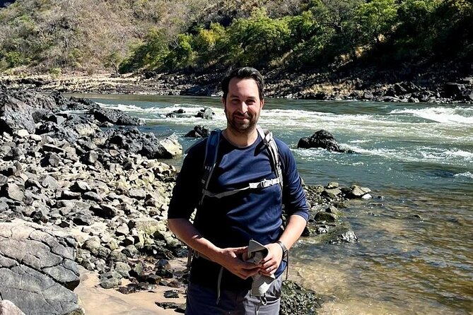 Victoria Falls Zimbabwe - Batoka Gorge Hike and Bush Picnic - Reaching the lower Batoka Gorge