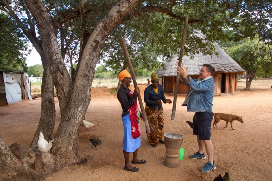 Victoria Falls Zimbabwe: Traditional Village Tour - Leaving Victoria Falls for rural Matabeleland North