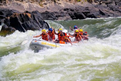 Whitewater Rafting on the Zambezi River from Victoria Falls