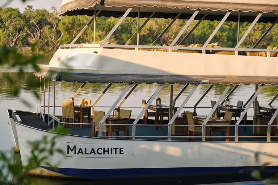 Zambezi River: Dinner Cruise - Watching the Zambezi change at sunset
