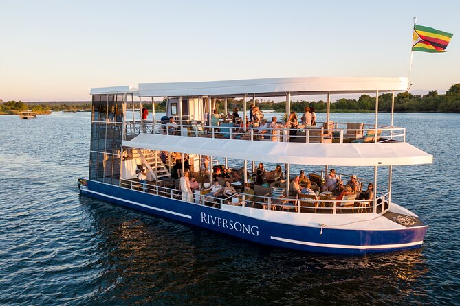 Zambezi River Sunset Cruise, from Victoria Falls, Zimbabwe - Wildlife along the riverbanks