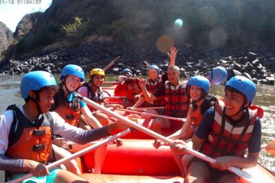 Zambezi Whitewater Rafting & Open Bar Sunset Cruise