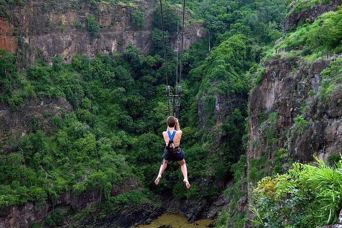 Zipline (Zimbabwe) - Victoria Falls Bridge and the Batoka Gorge
